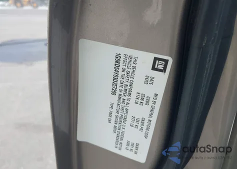 2003 Cadillac Deville Standard из США, поврежденный, VIN 1G6KD54Y63U257268